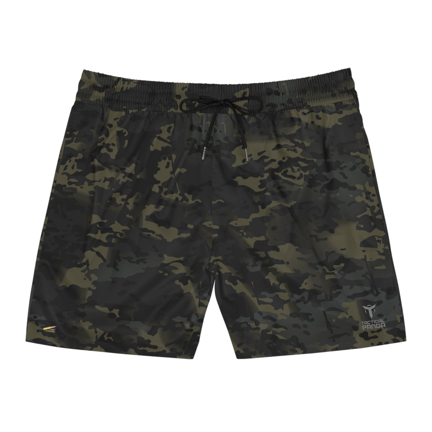 Men's Mid-Length Swim Shorts (Multicam Black)