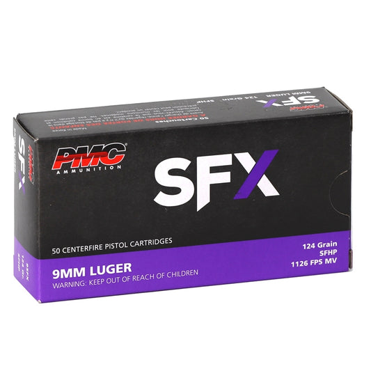 PMC Starfire 9mm Luger Ammunition 124 Grain Hollow Point