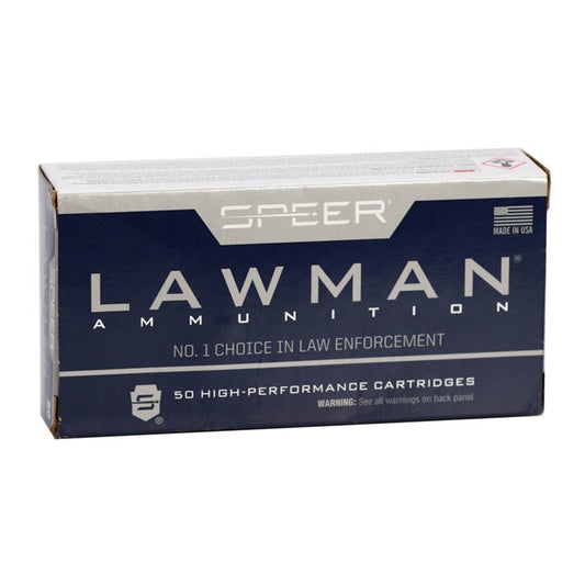 Speer Lawman 9mm Luger Ammunition 147 Grain Total Metal Jacket