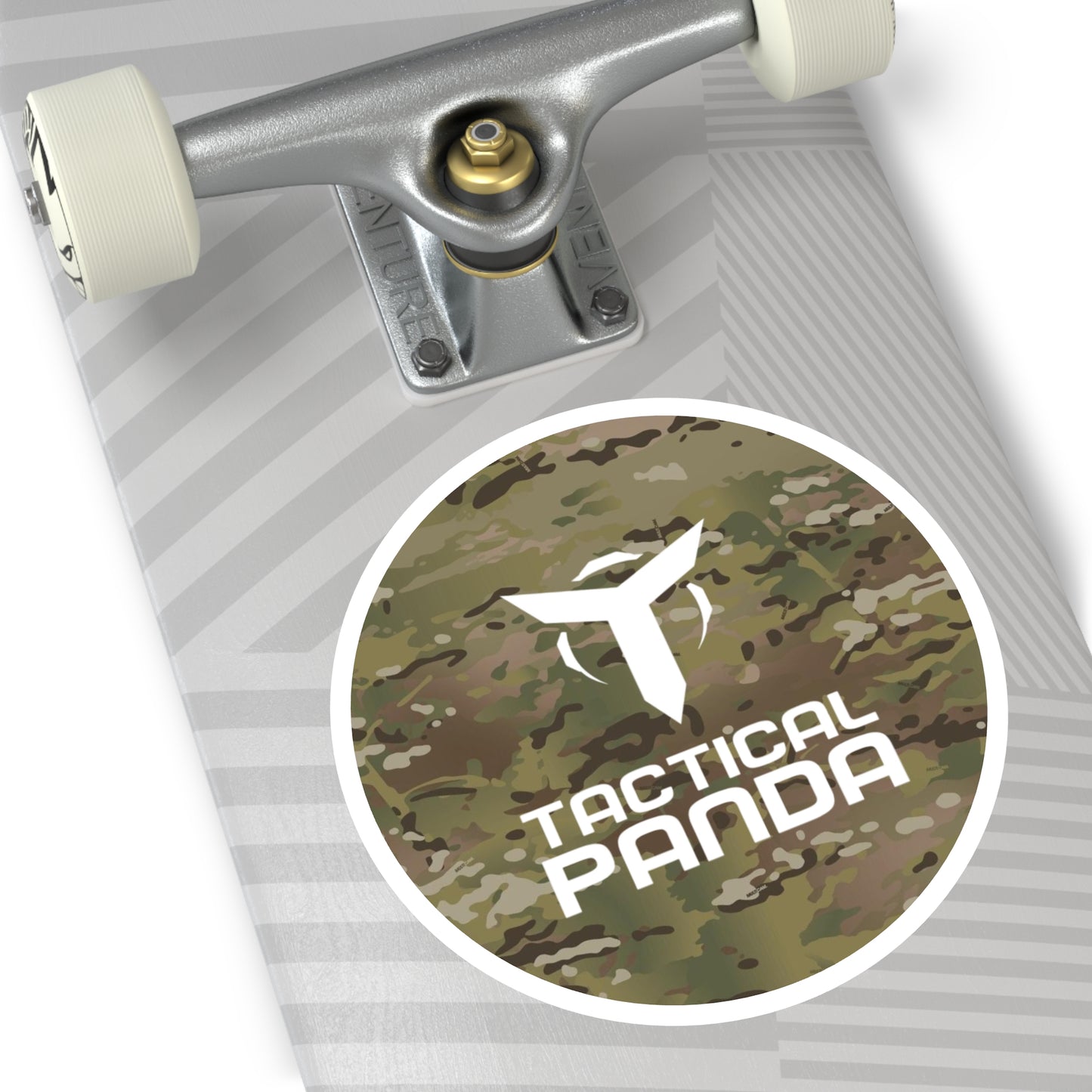 MultiCam TacPanda Round Stickers, Indoor\Outdoor