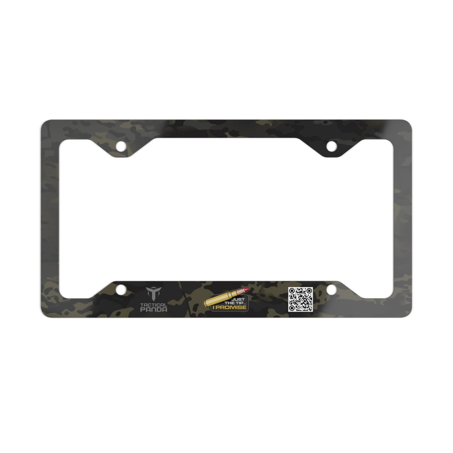 MultiCam Black Metal License Plate Frame