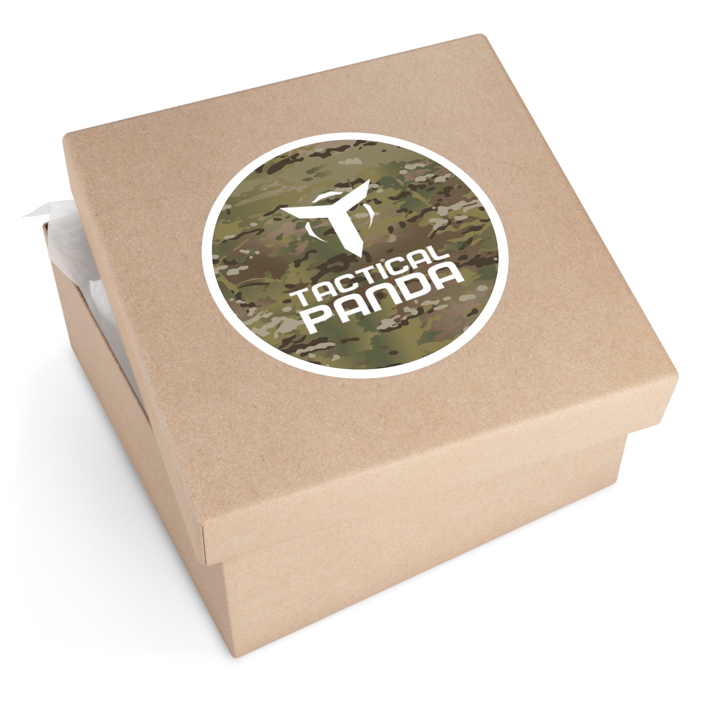 MultiCam TacPanda Round Stickers, Indoor\Outdoor