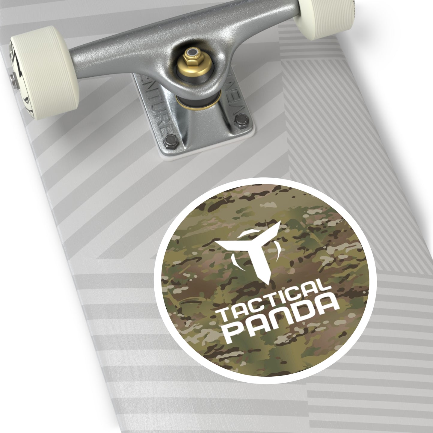 MultiCam TacPanda Round Stickers, Indoor\Outdoor