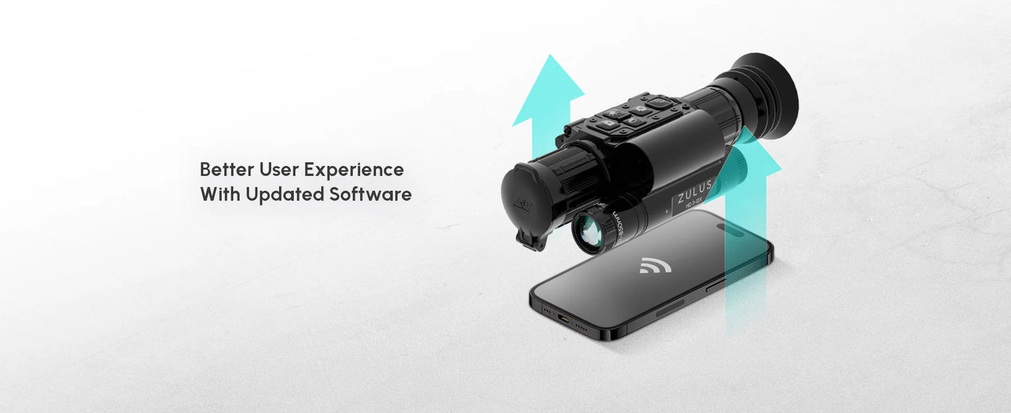 ZHD312R - ZULUS HD 3-12X Digital Night Vision Scope with Laser Rangefinder and Ballistic Calculator