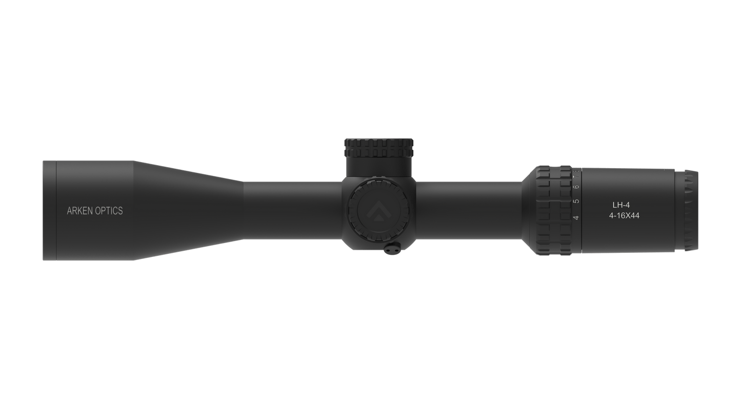 LH4 4-16x44 FFP Capped Tool-less Turrets - Illuminated VHR/VPR - 30mm Tube