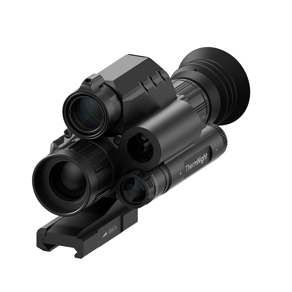 TNC225R - ThermNight Thermal & Night Vision Multispectral Scope with Laser Rangefinder and Ballistic Calculator