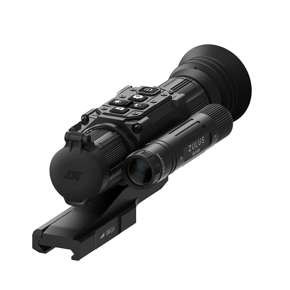 ZHD312R - ZULUS HD 3-12X Digital Night Vision Scope with Laser Rangefinder and Ballistic Calculator