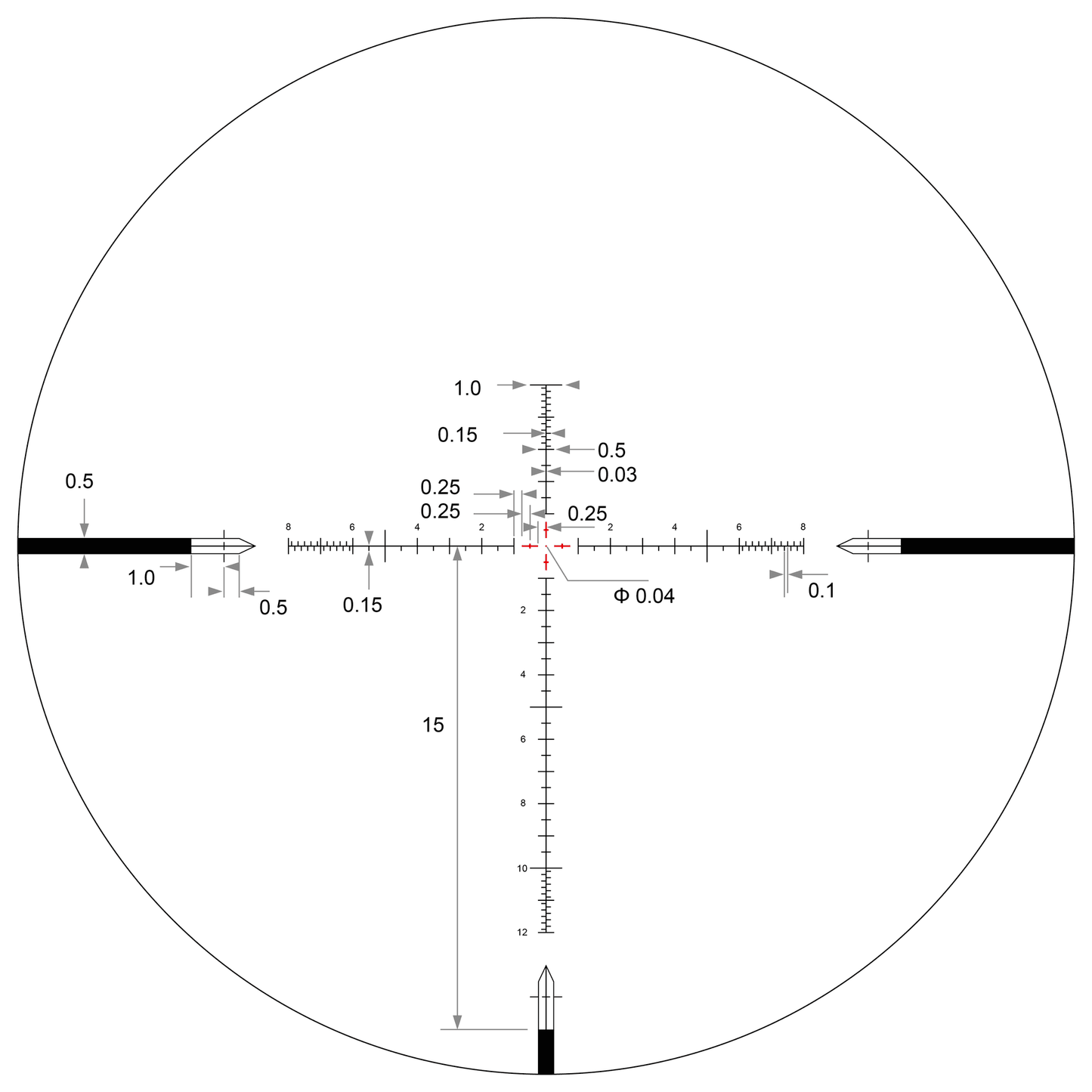 Arken EPL4 4-16×44 FFP Rifle Scope